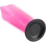 Стакан мерный DEWAL, с 2 носиками, с резинкой на дне, 250 мл T-004fuchsia